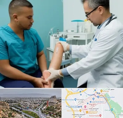 کلینیک زخم در معالی آباد شیراز 