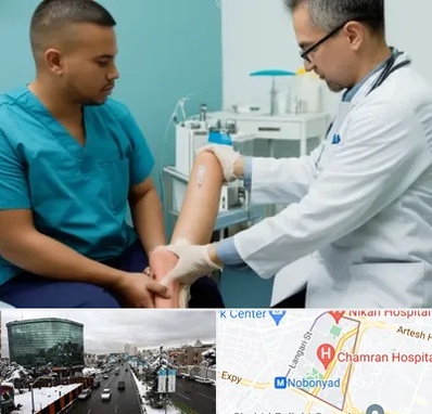 کلینیک زخم در اقدسیه 