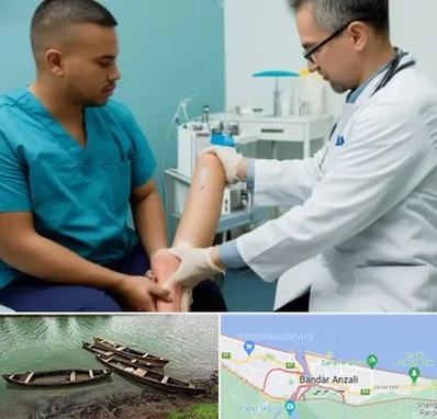 کلینیک زخم در بندر انزلی