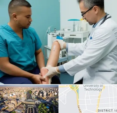 کلینیک زخم در استاد معین 