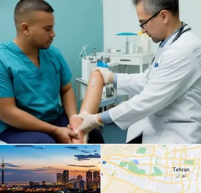 کلینیک زخم در غرب تهران 