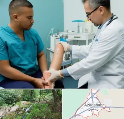 کلینیک زخم در آزادشهر