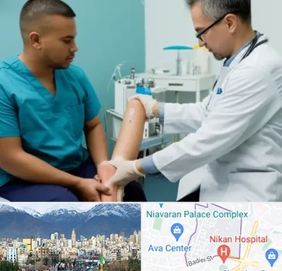 کلینیک زخم در آجودانیه 