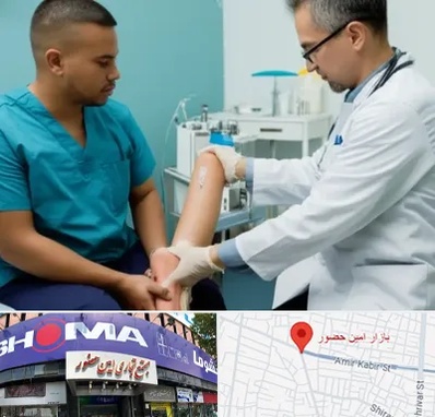 کلینیک زخم در امین حضور 