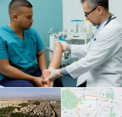 کلینیک زخم در نازی آباد 