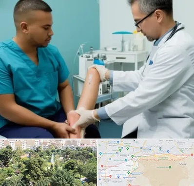 کلینیک زخم در منطقه 13 تهران 