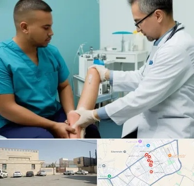 کلینیک زخم در نواب اسلامشهر 