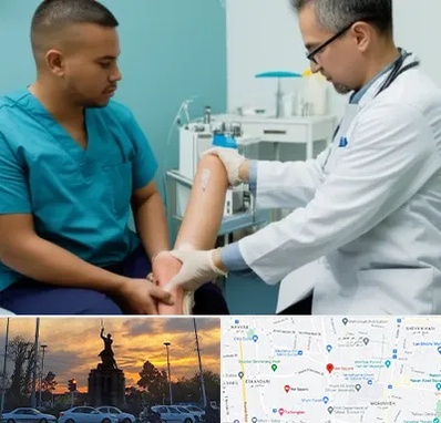 کلینیک زخم در میدان حر 