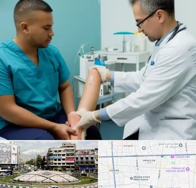 کلینیک زخم در مرکز تهران 