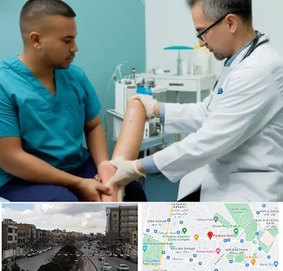 کلینیک زخم در بلوار فردوسی مشهد 