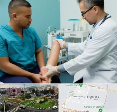 کلینیک زخم در تهرانسر 