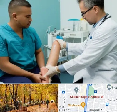 کلینیک زخم در چهارباغ اصفهان 