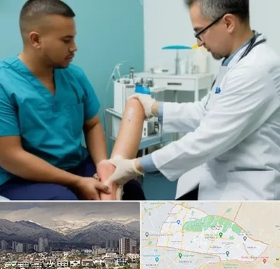 کلینیک زخم در منطقه 4 تهران 