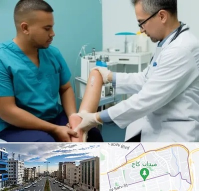 کلینیک زخم در سعادت آباد 