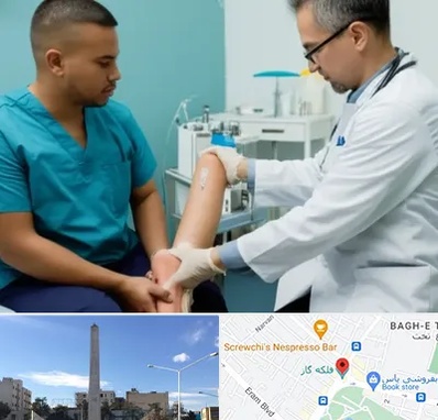 کلینیک زخم در فلکه گاز شیراز 