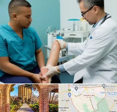 کلینیک زخم در شهر ری