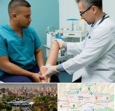 کلینیک زخم در منطقه 1 تهران 