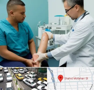کلینیک زخم در مطهری تهران