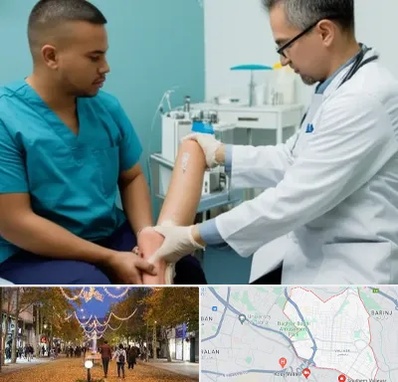 کلینیک زخم در ولیعصر ارومیه 