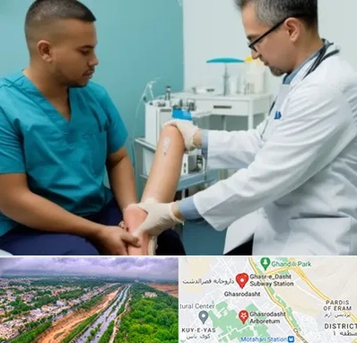 کلینیک زخم در قصرالدشت شیراز 