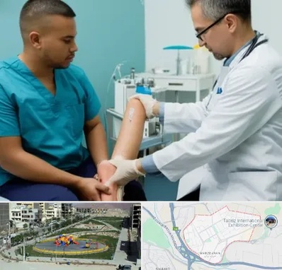 کلینیک زخم در مرزداران تبریز 