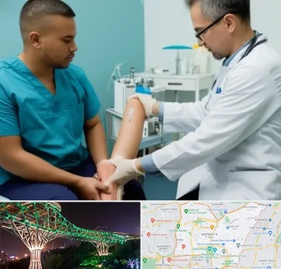 کلینیک زخم در منطقه 3 تهران 