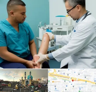 کلینیک زخم در رسالت 