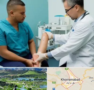 کلینیک زخم در خرم آباد