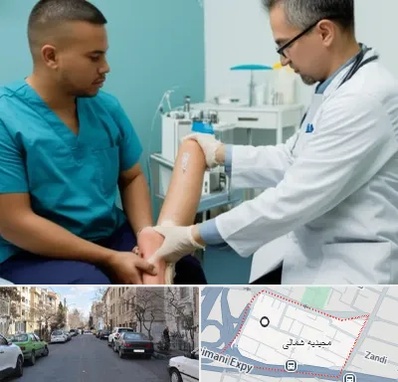 کلینیک زخم در مجیدیه شمالی