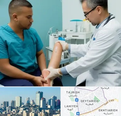 کلینیک زخم در قیطریه 