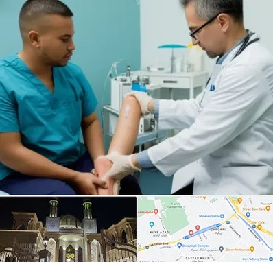 کلینیک زخم در زرگری شیراز 