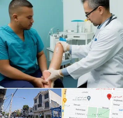 کلینیک زخم در افسریه 