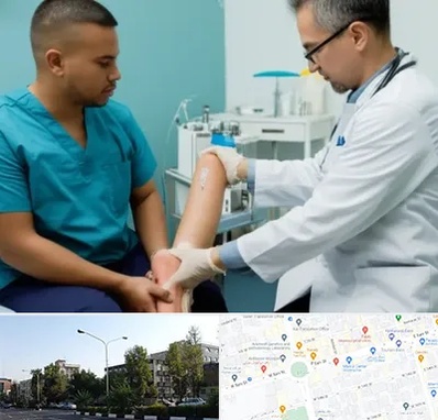 کلینیک زخم در میدان کاج 