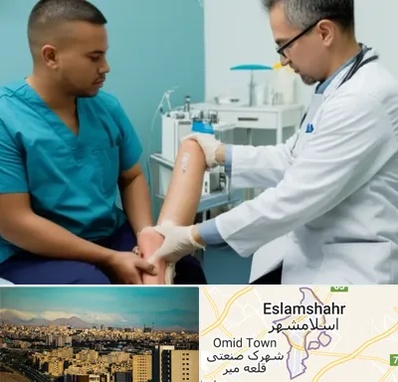کلینیک زخم در اسلامشهر