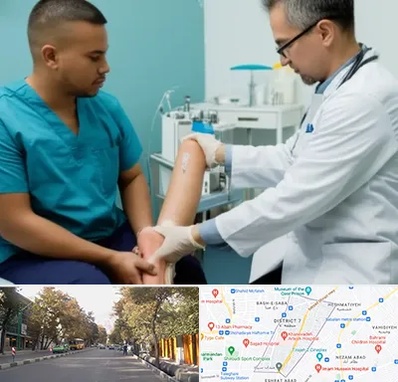 کلینیک زخم در شریعتی 