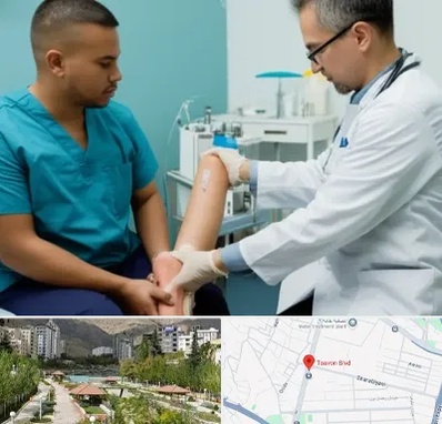 کلینیک زخم در بلوار تعاون 