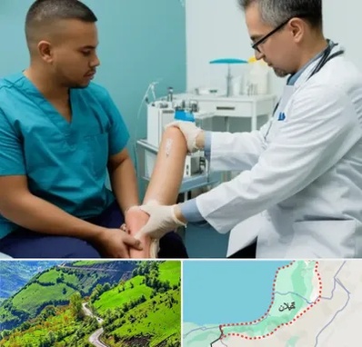 کلینیک زخم در گیلان