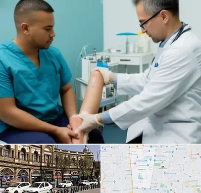 کلینیک زخم در منطقه 11 تهران 