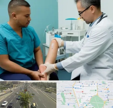 کلینیک زخم در منطقه 17 تهران 