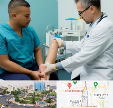 کلینیک زخم در ونک 