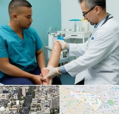 کلینیک زخم در منطقه 18 تهران 