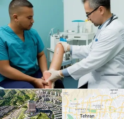 کلینیک زخم در شمال تهران 