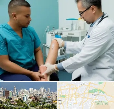 کلینیک زخم در شرق تهران 