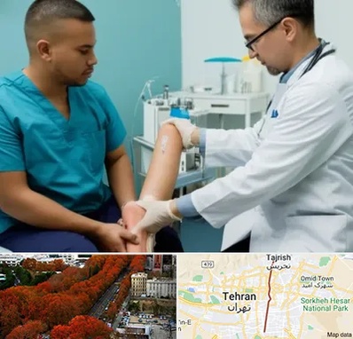 کلینیک زخم در ولیعصر 