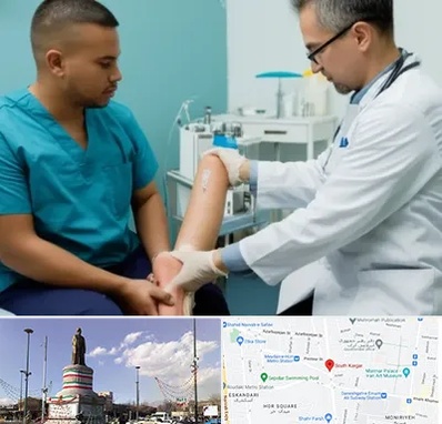 کلینیک زخم در کارگر جنوبی 