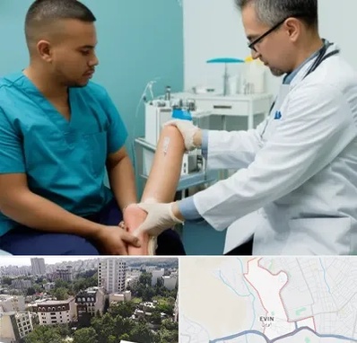 کلینیک زخم در اوین 