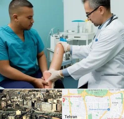 کلینیک زخم در مرزداران 