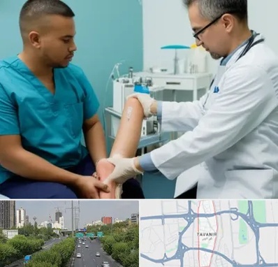 کلینیک زخم در توانیر 