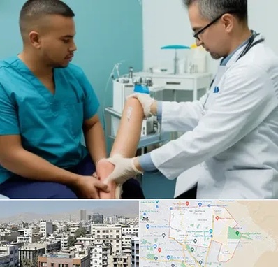 کلینیک زخم در منطقه 14 تهران 