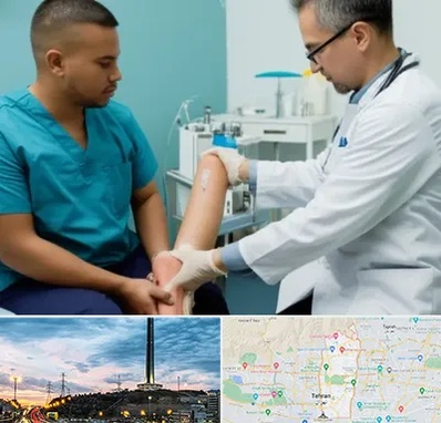 کلینیک زخم در منطقه 2 تهران 